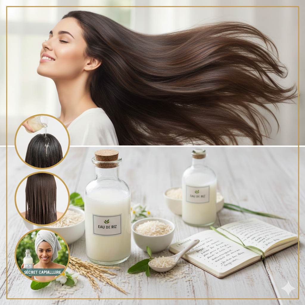Eau de riz fermentée : 9 secrets pour des cheveux doux et résistants