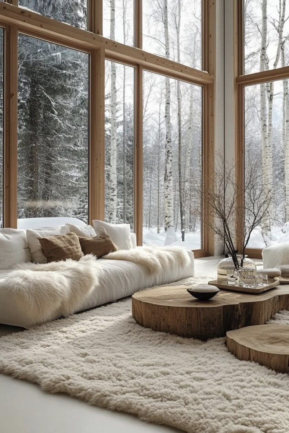 deco salon hiver