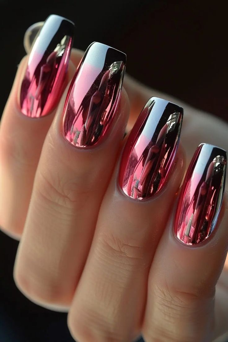 ongles chrome miroir printemps 2026