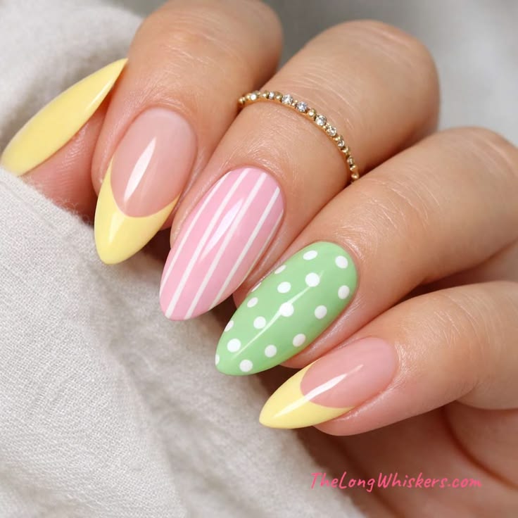 French Pâques ongles avril 2026