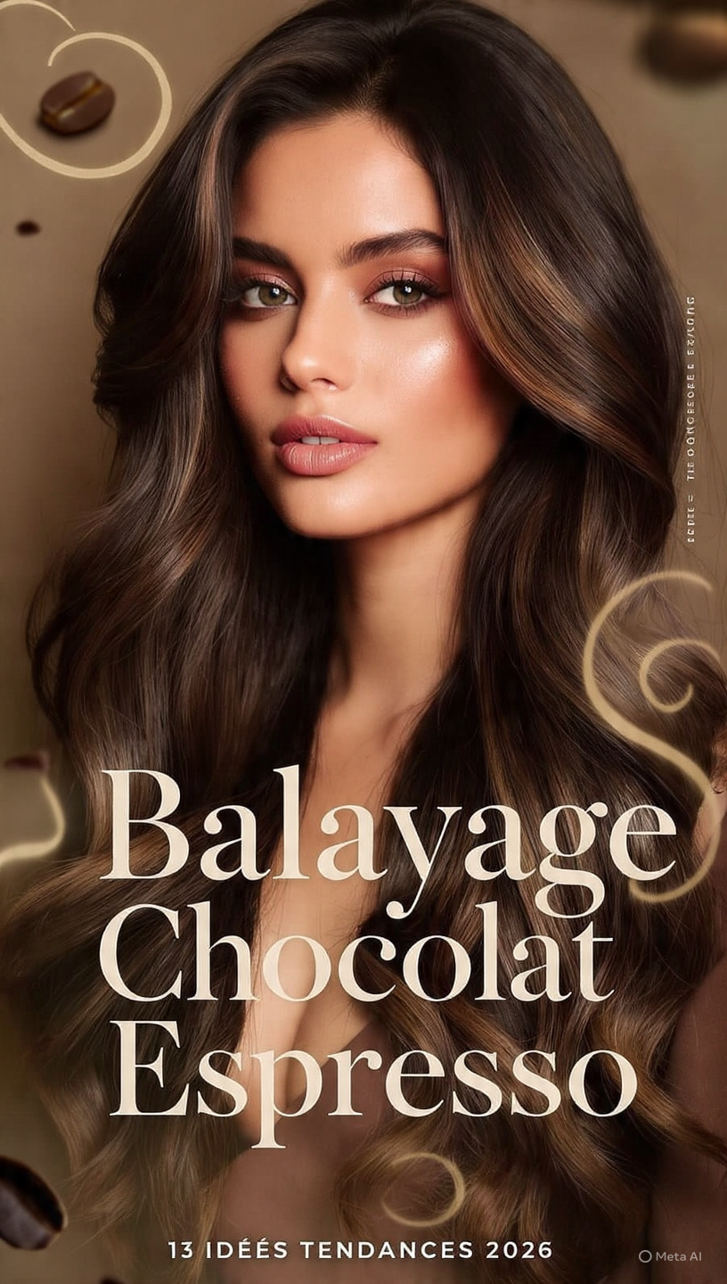 Balayage Chocolat Espresso : 13 Idées Sublimes & Tendances 2026